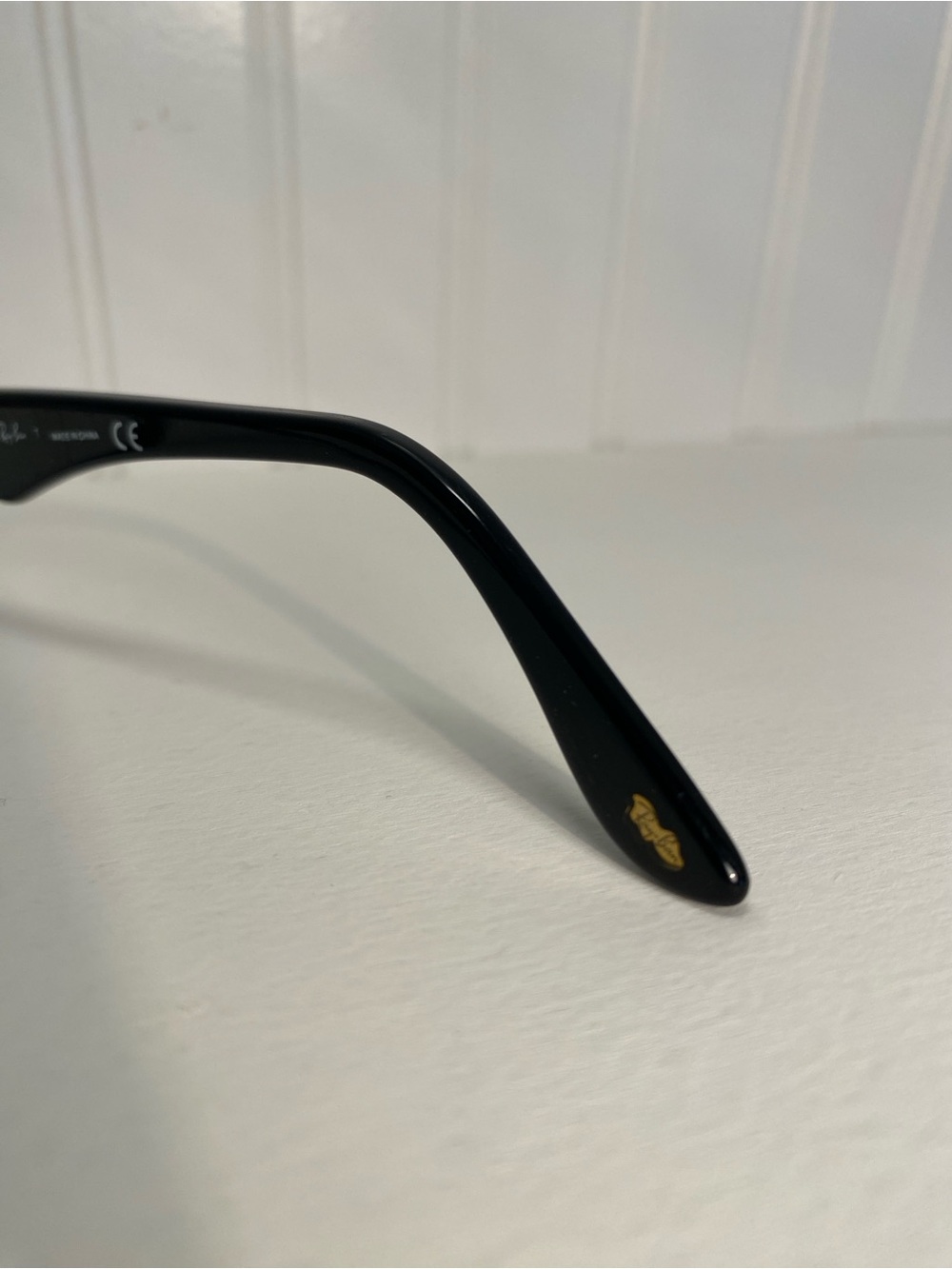 Ray-Ban - FRAMES ONLY! Black Glasses with Red Accent - RB 5180 2000 54[]15 140 - Picture 6 of 14
